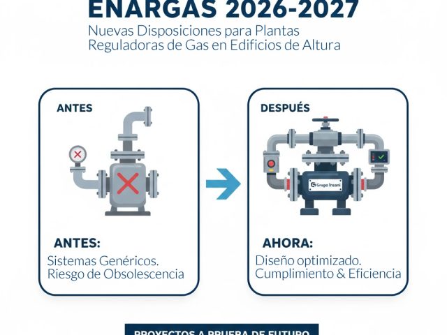 Nuevas Exigencias ENARGAS 2026-2027 para Plantas Reguladoras de Gas en Edificios de Más de 10 Pisos