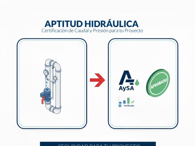 Certificado Aptitud Hidráulica AySA 2026: Guía Paso a Paso