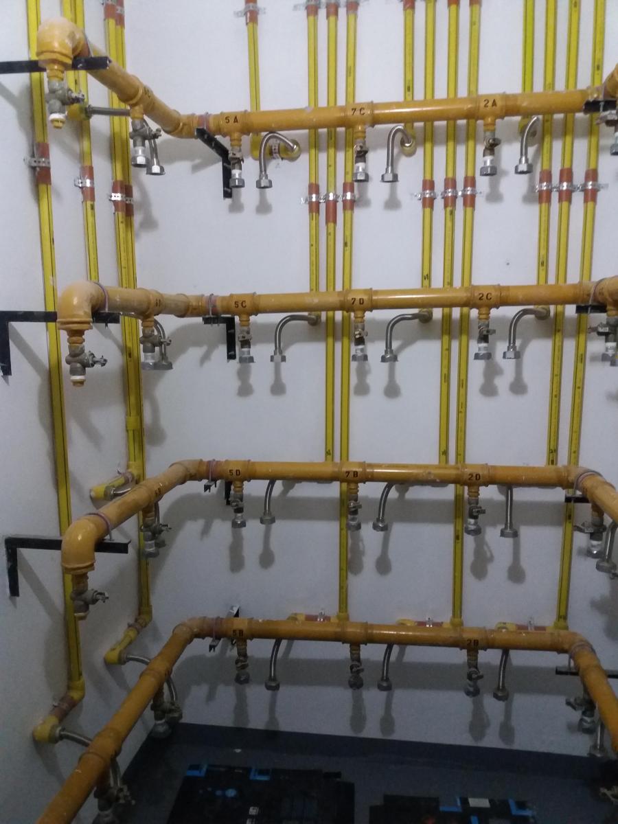 Red de gas aprobada Metrogas edificio 14 pisos Palermo 2025